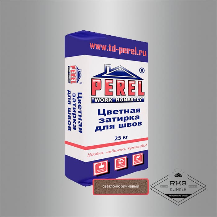 Затирочная смесь Perel RL 45/светло-коричневая в Смоленске