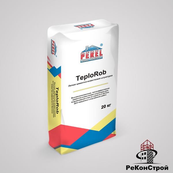 TeploRob Лёгкая цементно-известковая штукатурка в Смоленске