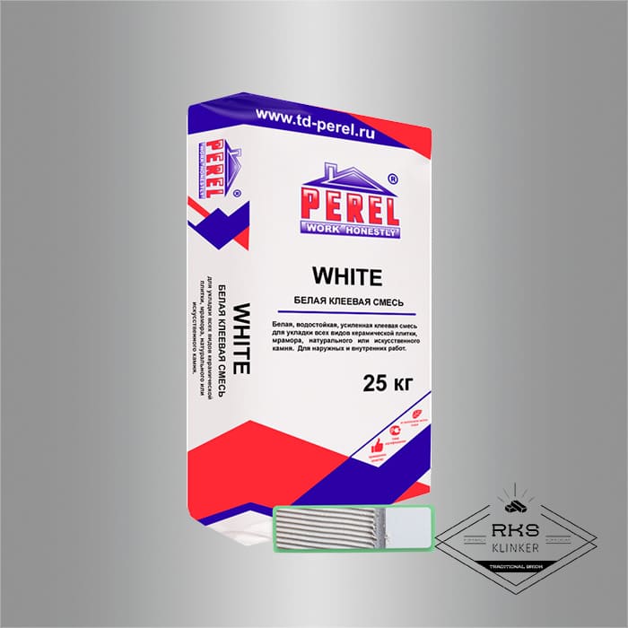 WHITE Perel клей для мрамора и камня в Смоленске