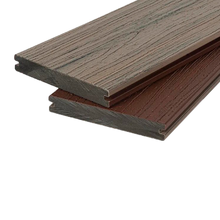 Террасная доска из ДПК Dual POLIVAN GROUP,Solid Co-Extrusion, Gray в Смоленске
