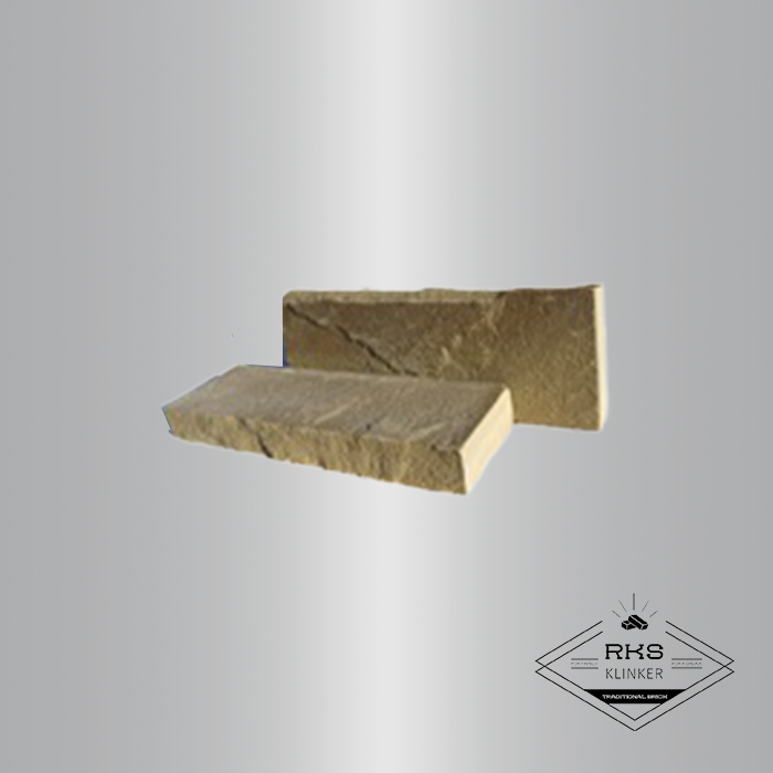 Ступени колотые ParkStone из камня песчаник зелёного оттенка в Смоленске