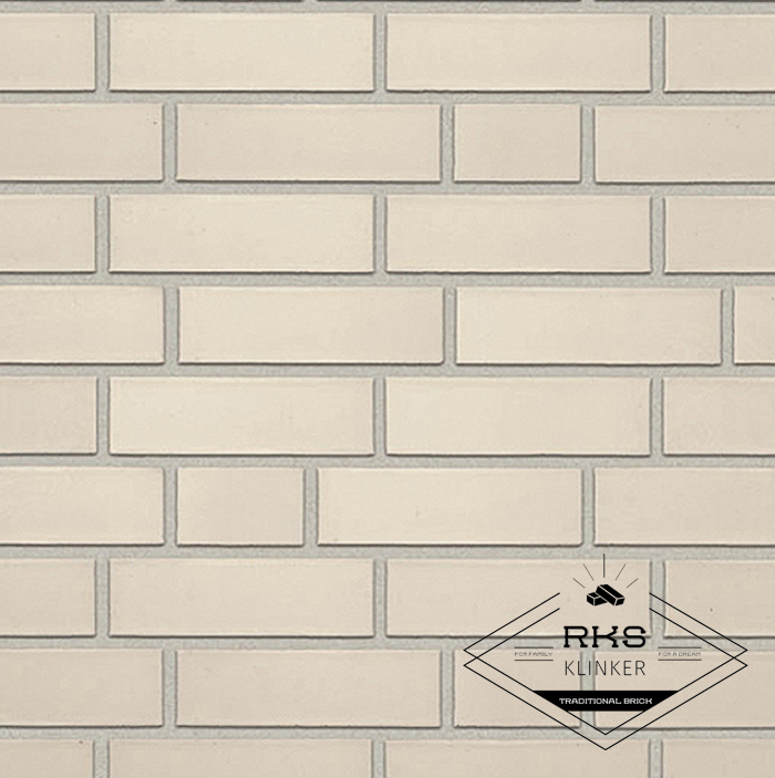 Ригельный клинкерный кирпич Roben, Oslo perlweiß glatt, 290х90х90 мм в Смоленске