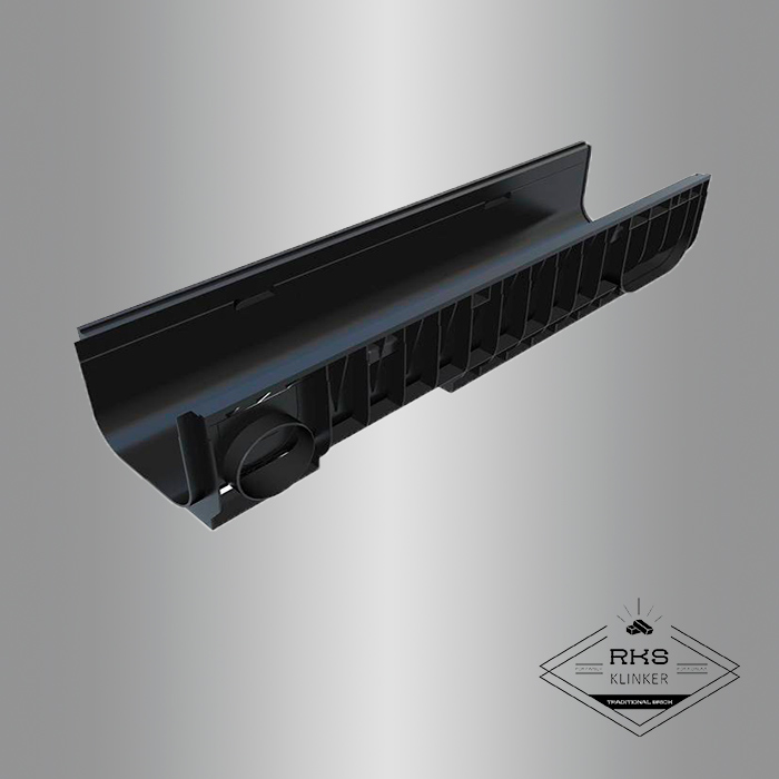 Лоток водоотводный PolyMax Basic пластиковый DN200, H200 в Смоленске