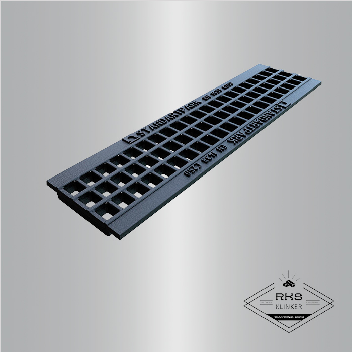 Решетка водоприемная Basic DN100 чугунная (ячеиcтая) в Смоленске