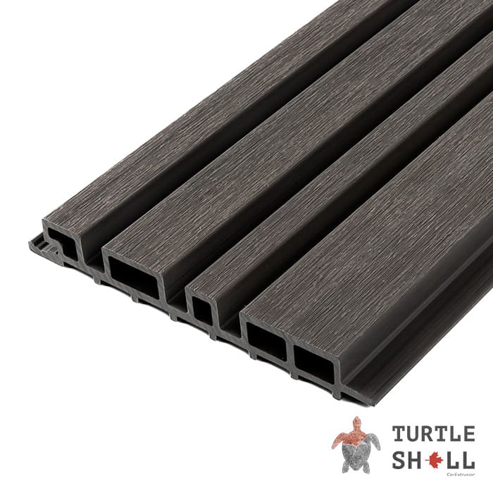 Реечная панель Different Lines, Faroese Smokewood, Co-Extrusion в Смоленске