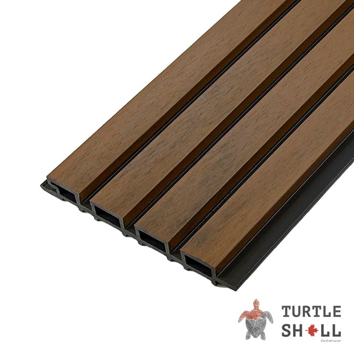 Реечная панель Middle Lines Dual, Thai Teak, Co-Extrusion в Смоленске