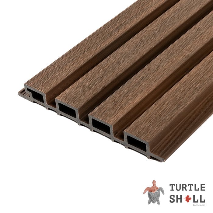 Реечная панель Middle Lines, Australian Palisander, Co-Extrusion в Смоленске