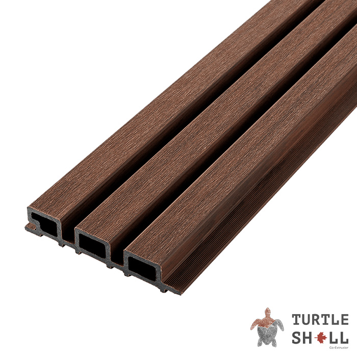 Реечная панель ДПК Middle Lines, Australian Palisander, Коэкструзия (FS 15) в Смоленске