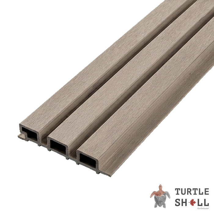 Реечная панель ДПК Middle Lines, Canadian Maple, Коэкструзия (FS 15) в Смоленске