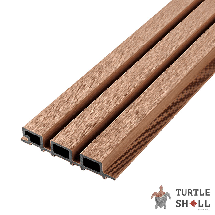 Реечная панель ДПК Middle Lines, Siberian Pine, Коэкструзия (FS 15) в Смоленске
