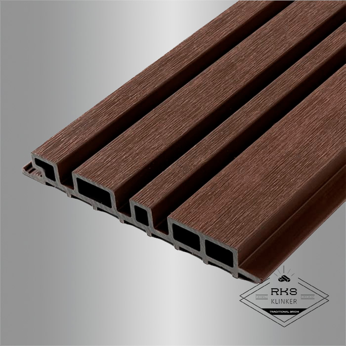 Реечная панель Different Lines, Australian Palisander, Co-Extrusion в Смоленске