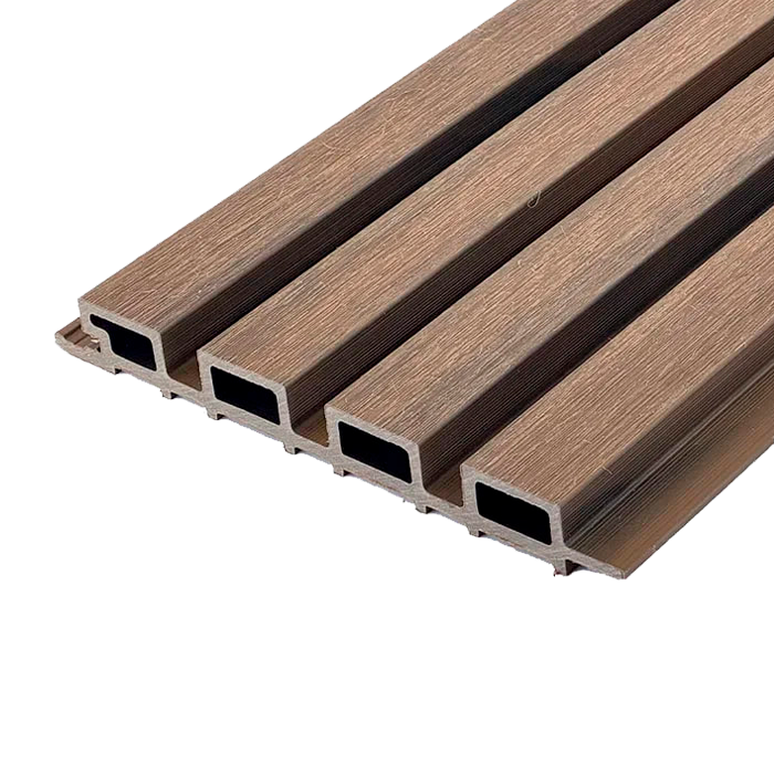 Реечная панель Middle Lines, Australian Palisander, Co-Extrusion в Смоленске
