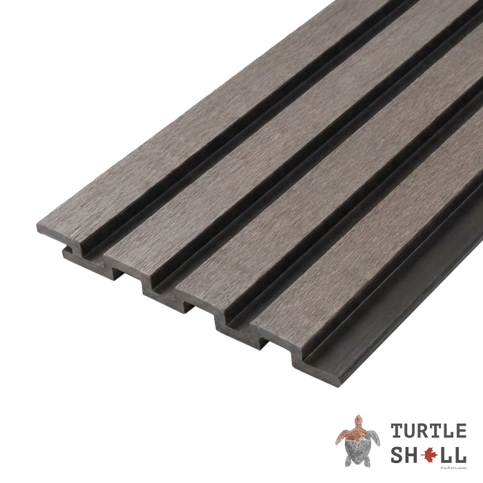 Реечная панель Bar Lines, Faroese Smokewood, Co-extrusion в Смоленске