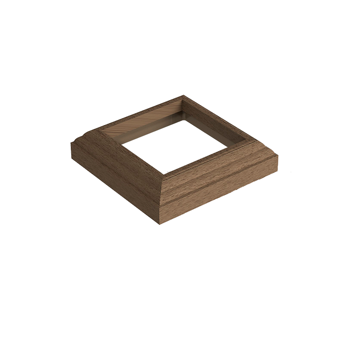 Крышка нижняя для столба из ДПК Woodvex,Select, кофе в Смоленске