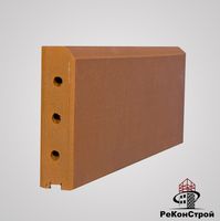 Клинкерный бордюрный камень KR "Красный" в Смоленске