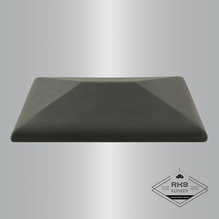Клинкерный колпак на столб ZG Clinker, СР 300х425 мм, графит в Смоленске