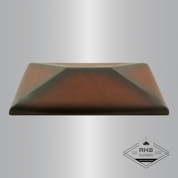 Клинкерный колпак на столб ZG Clinker, СР 300х425 мм, ольха в Смоленске