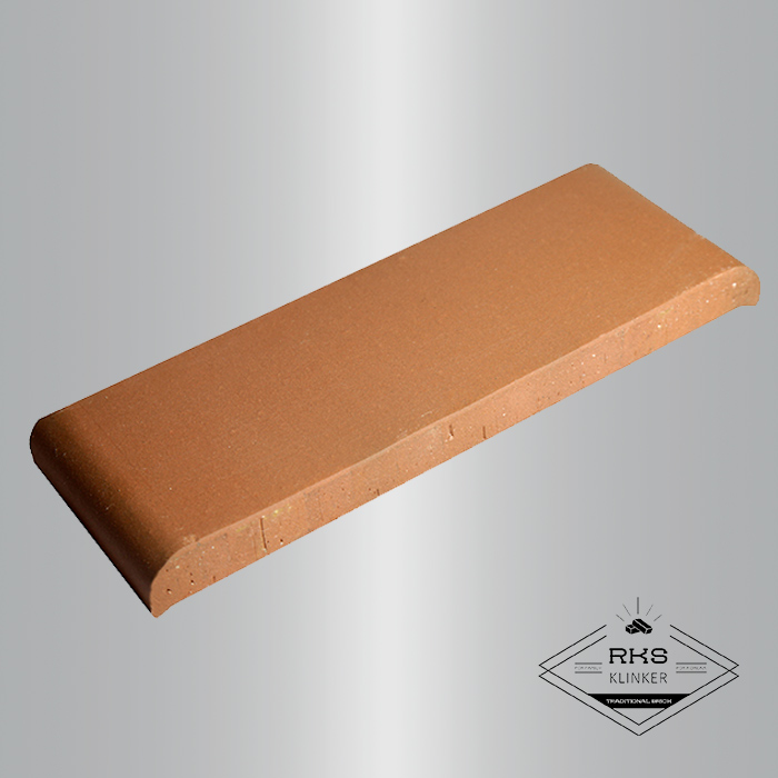 Парапетная плитка ZG Clinker, КР20 190x110x25 мм, Красная в Смоленске