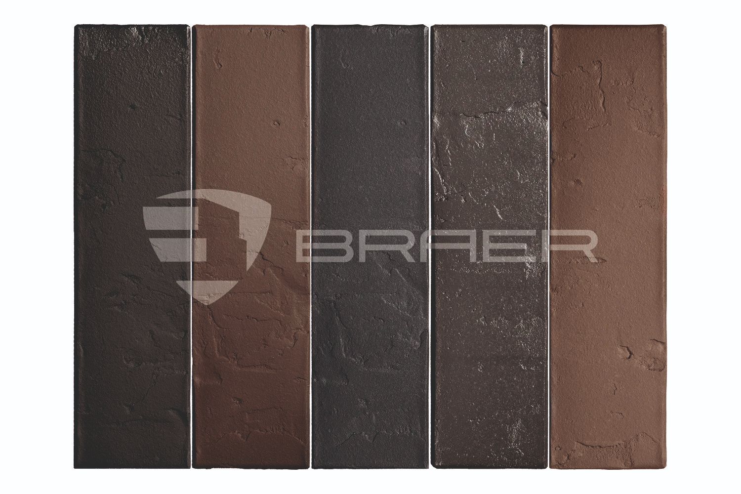 Облицовочный кирпич BRAER MAX Limited, Терра, М200, 1 НФ в Смоленске
