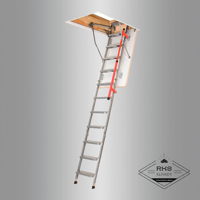Чердачная металлическая лестница FAKRO LML Lux 70х140х305 в Смоленске