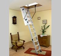 Чердачная лестница OMAN Alu-Profi 70х110х280 см в Смоленске