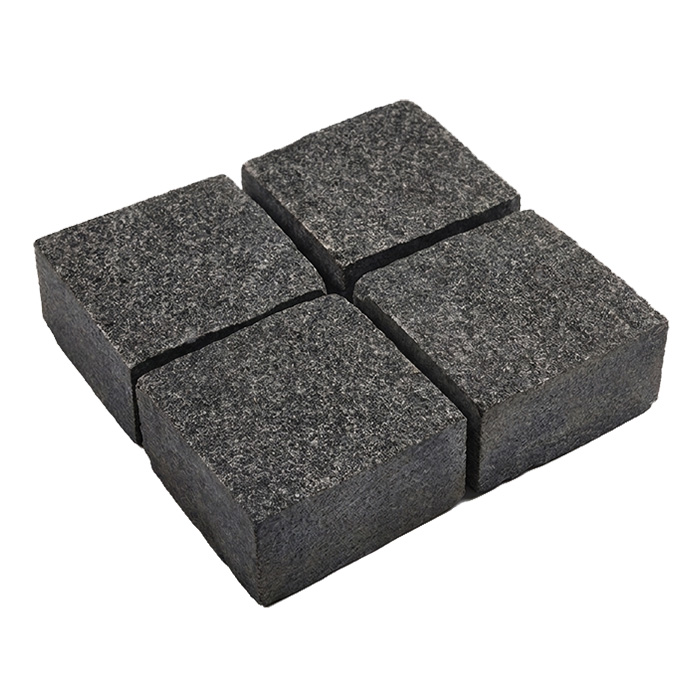 Гранитная брусчатка RKS SLATE Gabbro (Габбро) Карандаш, 100x100 мм в Смоленске