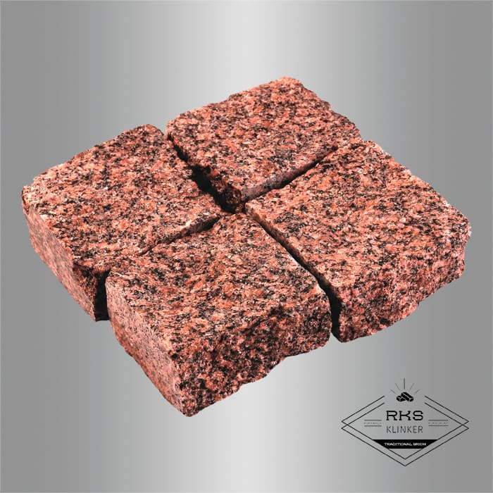 Гранитная брусчатка Сюськюянсаари, Колотая, 100x100 мм в Смоленске