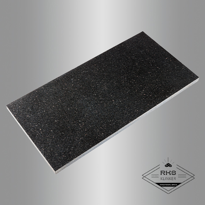 Гранитная плитка Absolute Black, Thermo/Polished в Смоленске