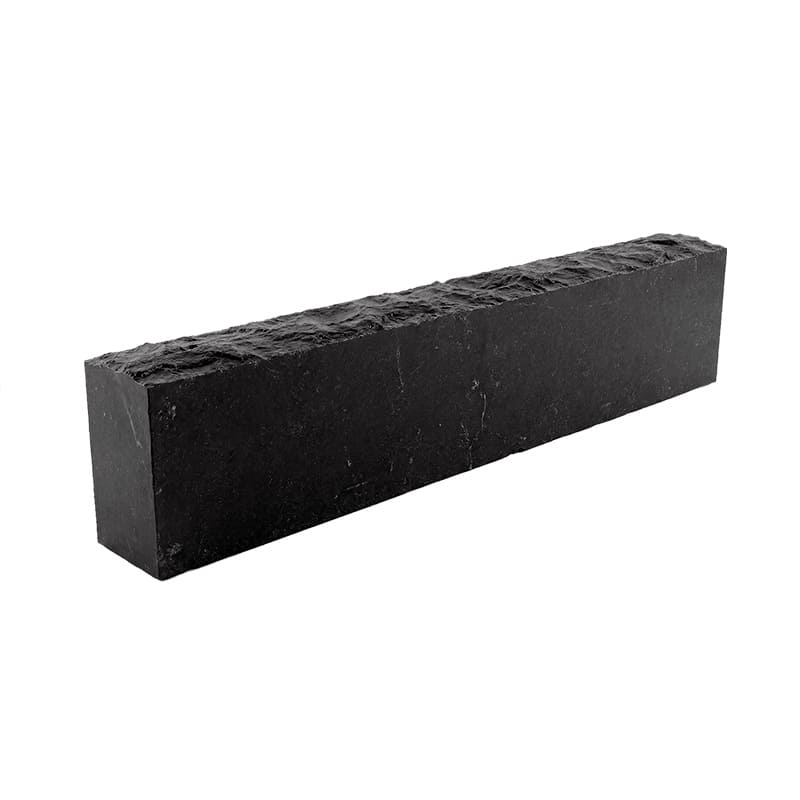 Бордюр из камня RKS SLATE Belgian Black, колотый, 200х50х1000 мм в Смоленске