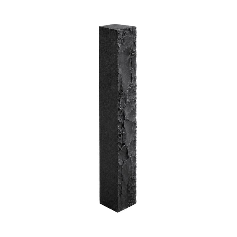 Палисад из камня RKS SLATE Belgian Black, колотый, 100х100х1000 мм в Смоленске