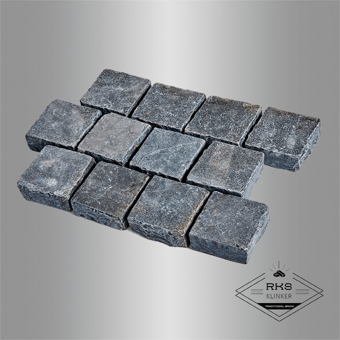 Брусчатка галтованная RKS Slate Belgian Black 200x100x40 мм в Смоленске