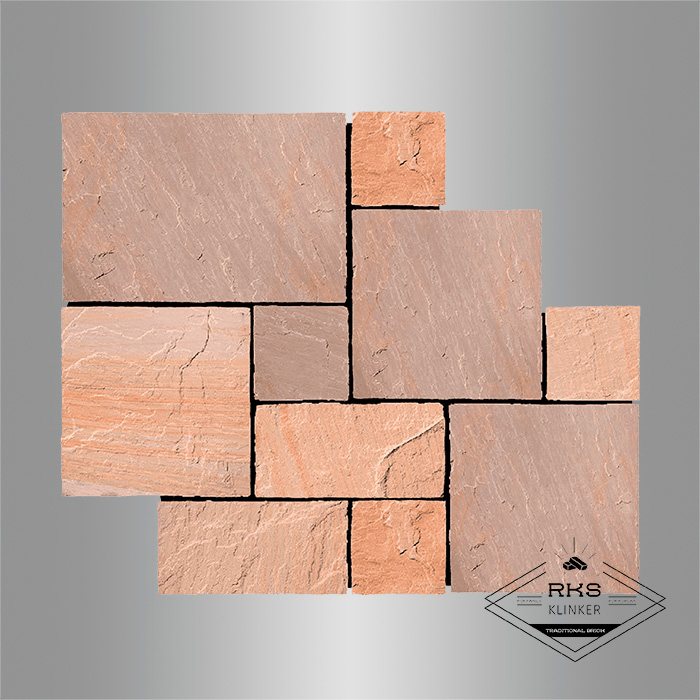 Мозаика из камня песчаник RKS SLATE Belgian Multi в Смоленске