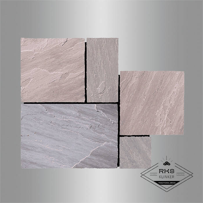 Мозаика из камня песчаник RKS SLATE Belgian Grey в Смоленске