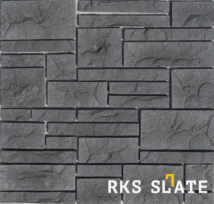 Фасадный облицовочный камень Basalt Rock Strips в Смоленске