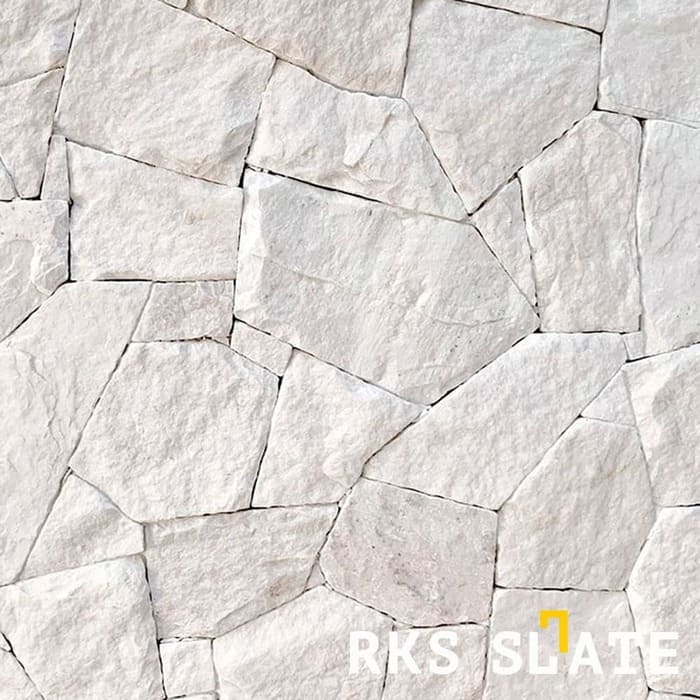 Фасадный облицовочный камень White Quartz Loose в Смоленске