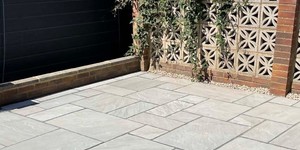 Плиты для укладки тротуара и дорожек из натурального камня песчаник RKS SLATE Belgian Grey купить с доставкой (4)