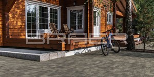 Купить тротуарную плитку серую в Белгороде Браер Туман Старый Город Ландхаус