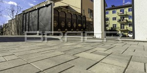 Плитка бетонная тротуарная Браер Старый Город Ландхаус Туман (7)