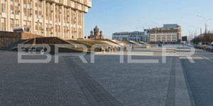Тротуарная плитка БРАЕР Старый Город Ландхаус туман и серый - Здание правительства. Тула (1)